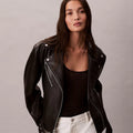 women's leather jackets