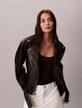 women's leather jackets