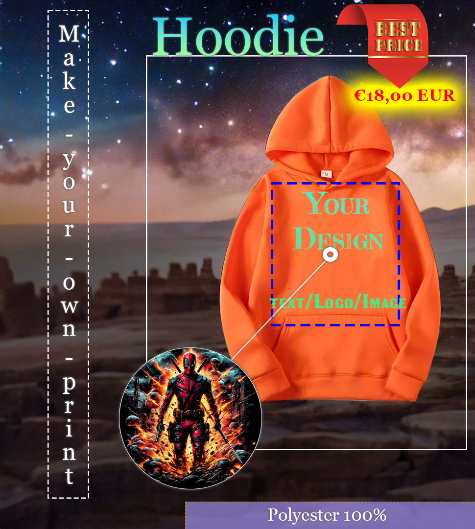 Sweatshirts, men's/women's with your own Print
