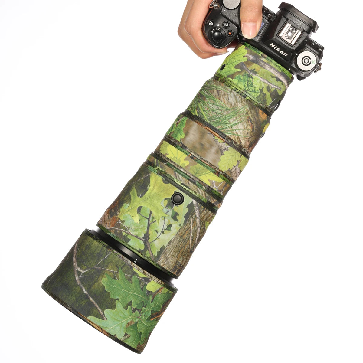 Chasing Birds camouflage lens coat for Nikon Z 180 600 mm F 5.6 6.3 VR