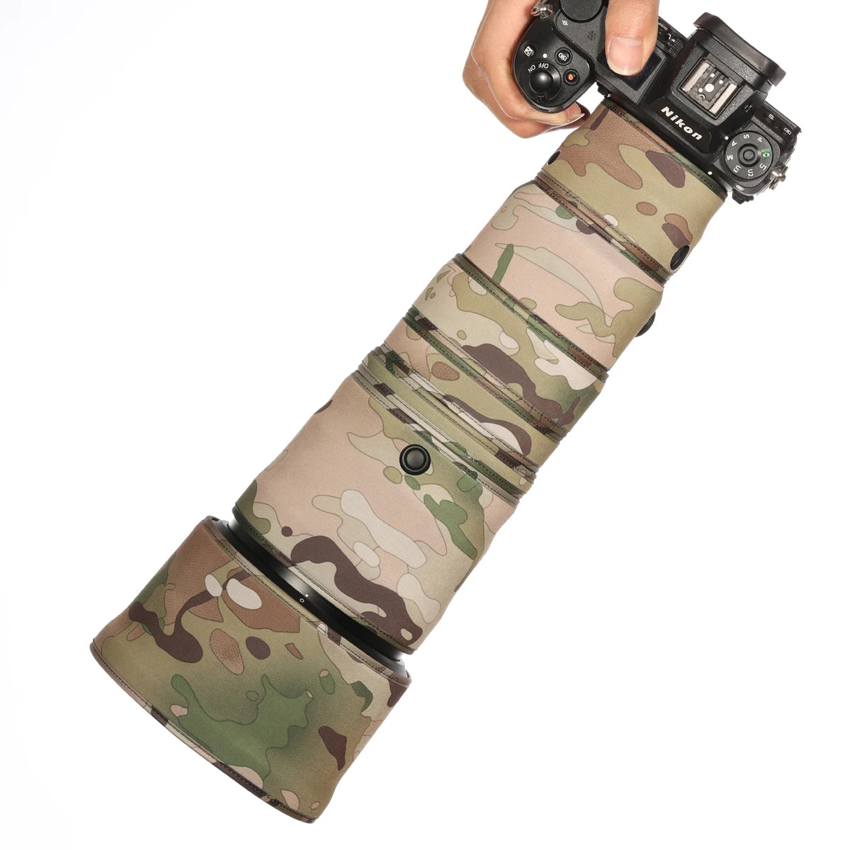 Chasing Birds camouflage lens coat for Nikon Z 180 600 mm F 5.6 6.3 VR
