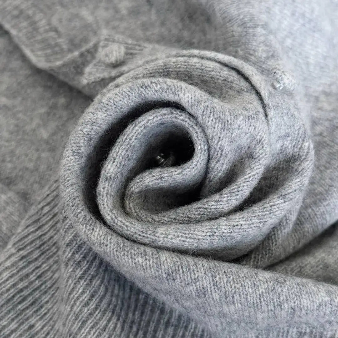 Женские кардиганы WinvyNee из 100% шерсти, свитер, однотонные, повседневные, тёплые, верхняя одежда, трикотаж