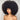 Short Afro Kinky Curly Human Hair Wig With Bangs Fluffy Natural Bob Wigs