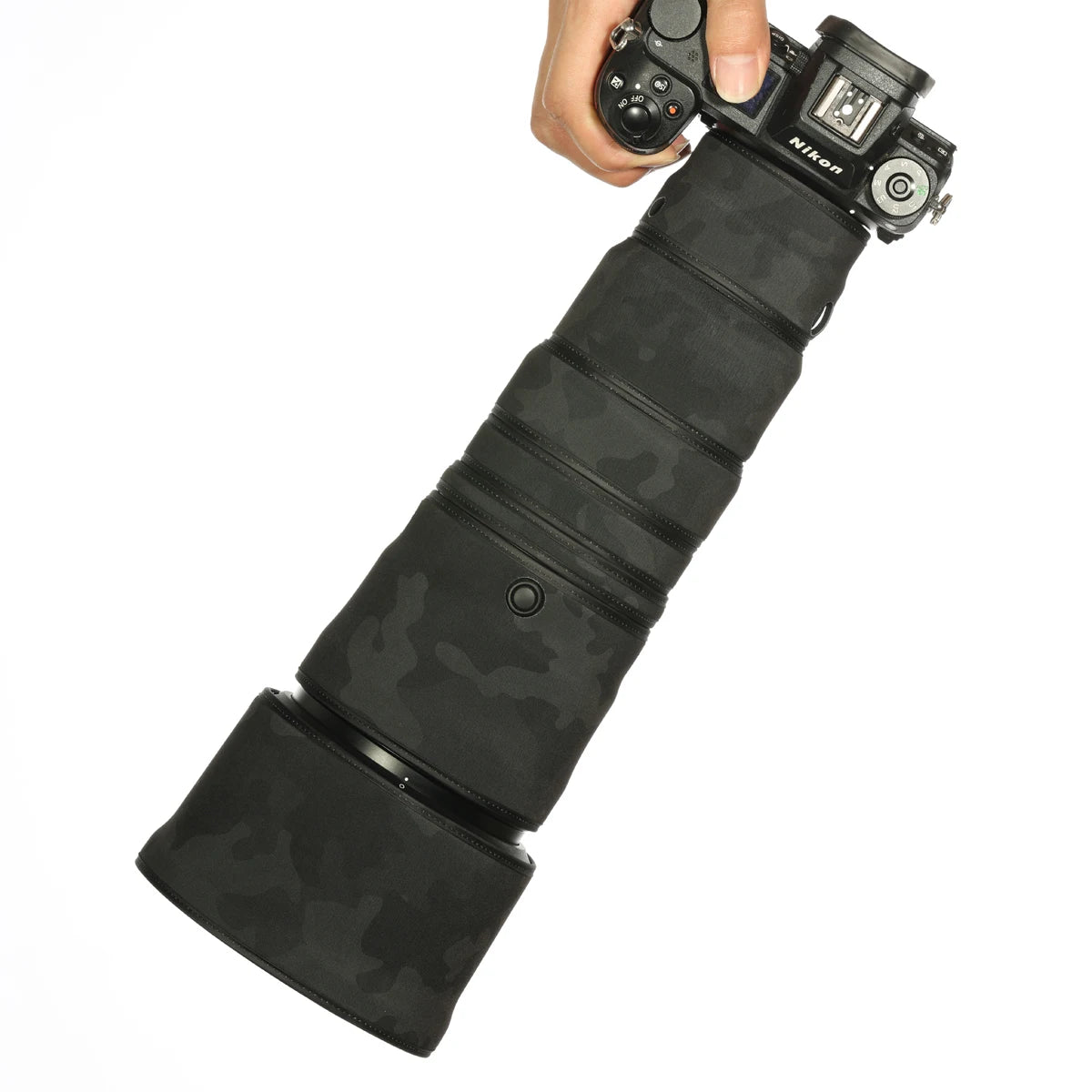 Chasing Birds camouflage lens coat for Nikon Z 180 600 mm F 5.6 6.3 VR