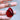 925 silver Fashion 25 30mm 72ct pear shape with inclusions red lab grwon ruby Jewelry for Pendant