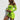 Autumn Long Sleeve Beach Style Neon Color Dress Sexy Mesh Sheer Bodycon Dress