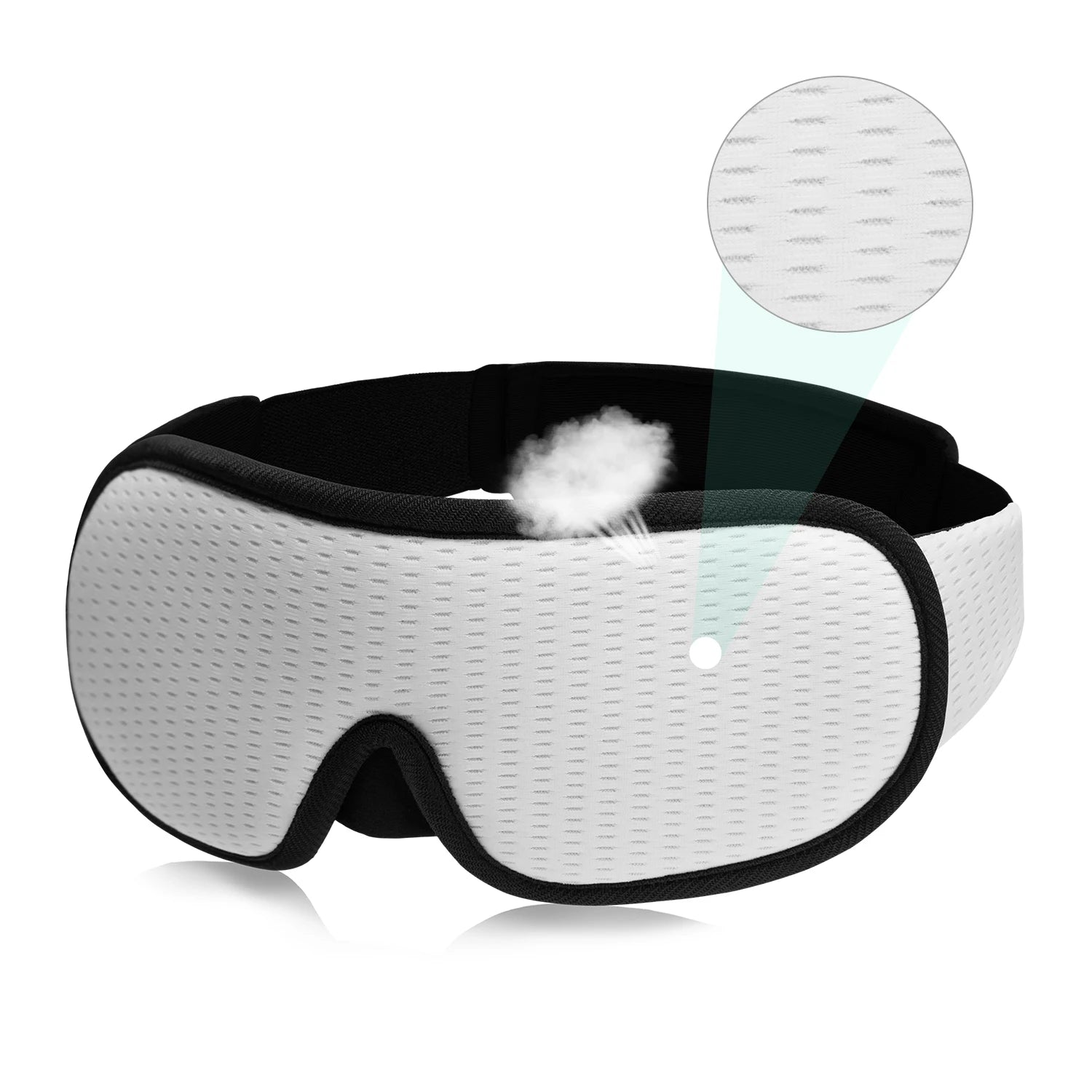 3D Slaapmasker Blokkeert Licht Zacht Gevoerd Slaapmasker Voor De Ogen Slaapmasker Oog