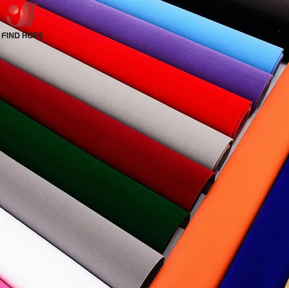 20 40 x 145cm Self adhesive Velvet Flock Liner Jewelry Contact Paper Craft