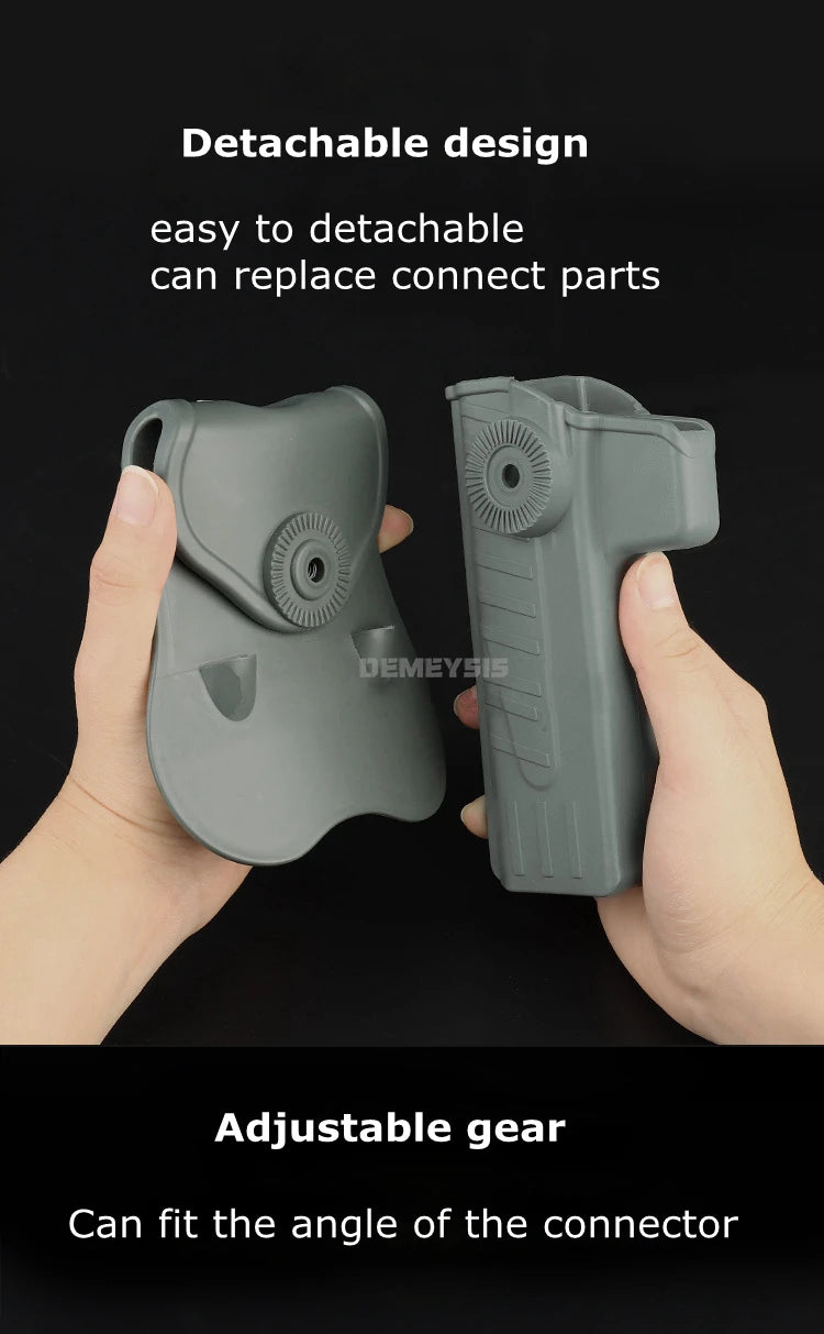 Tactical Gun Holster Men Hunting Shooting Gun Waist Belt Holster for