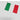Italy Polyester Flags Home Decoration flag banner 21 14cm Italian Flag hand waving flags with