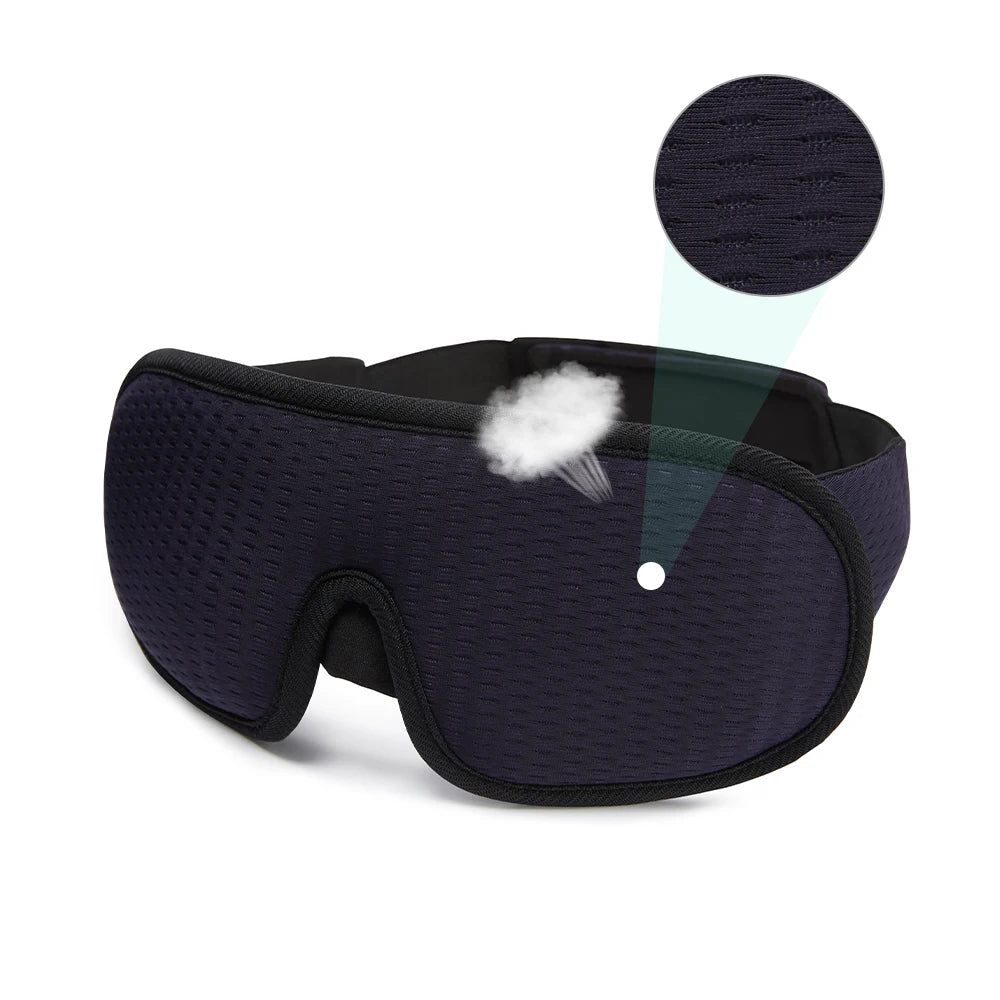 3D Slaapmasker Blokkeert Licht Zacht Gevoerd Slaapmasker Voor De Ogen Slaapmasker Oog