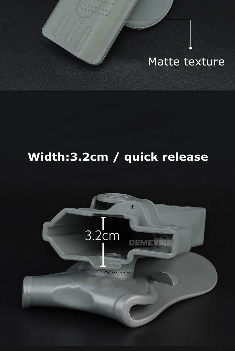 Tactical Gun Holster Men Hunting Shooting Gun Waist Belt Holster for