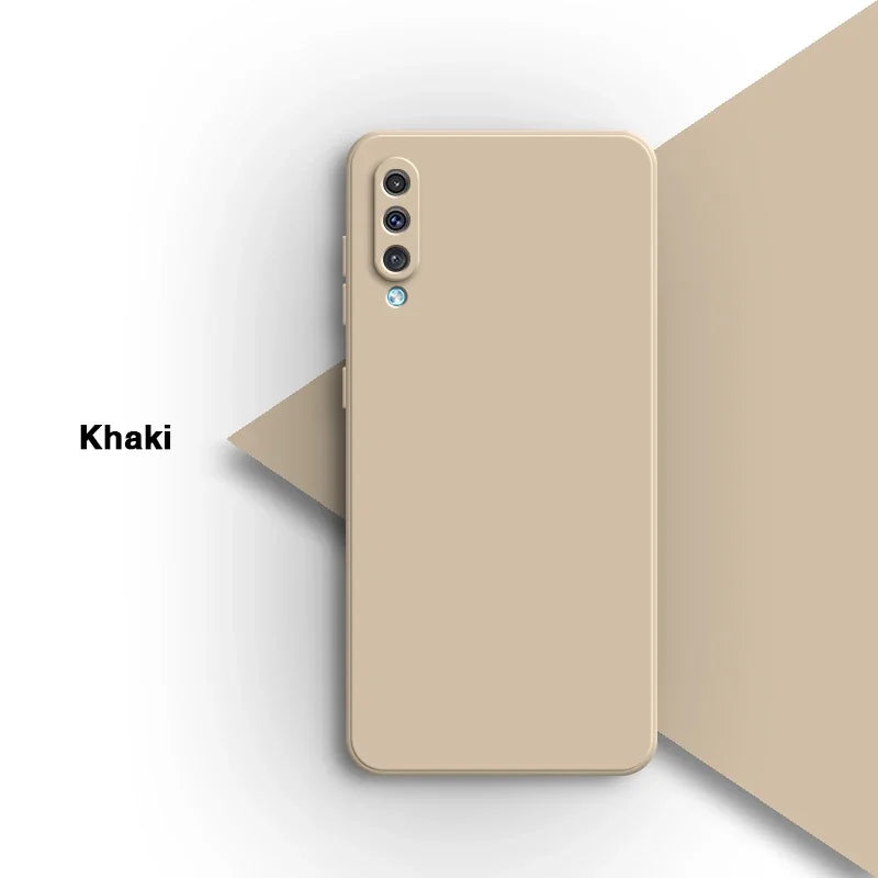 Telefoonhoesje voor Samsung Galaxy A70 A70e A70s A50 A50s Camerabeschermingsvloeistof