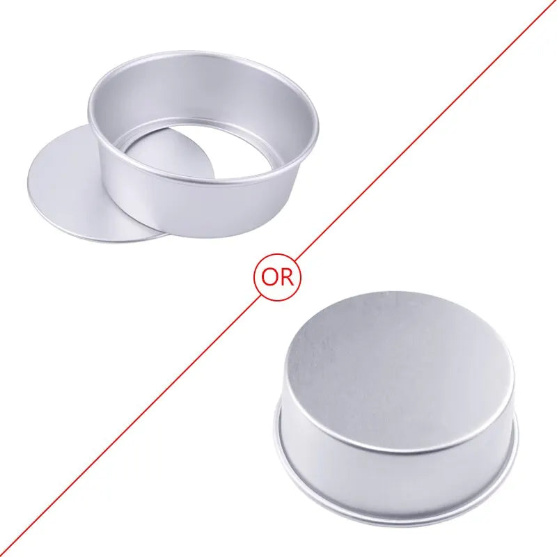 Vaste losse bodem ronde cakevorm aluminium cakevorm 4 6 8 9 10 inch cake