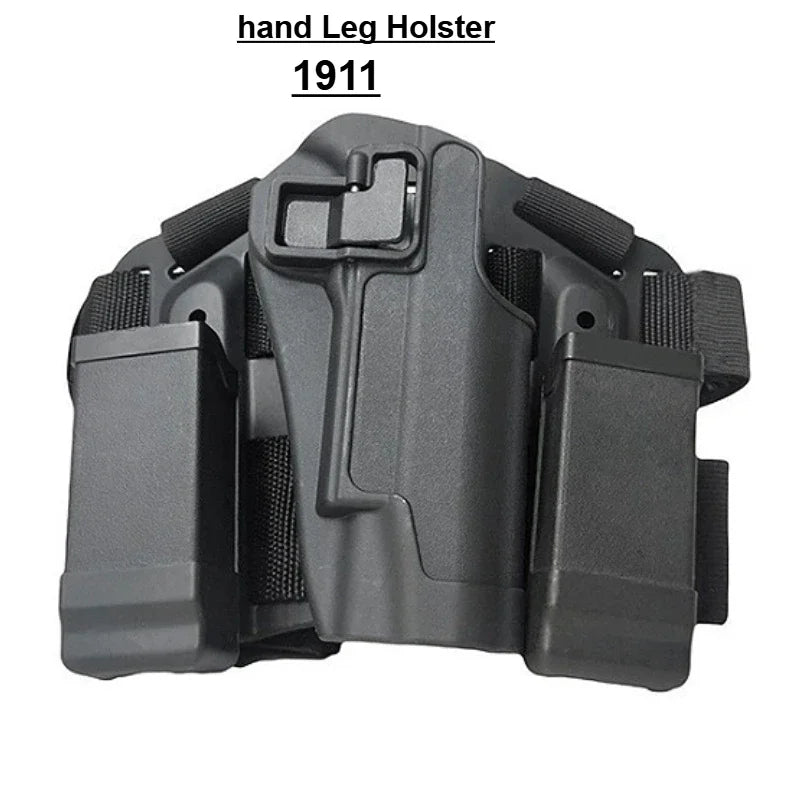 Tactical Gun Pistol Holster for G ock 17 19 USP 1911 M92 P226 Sig Outdoor Hidden Leather Holster