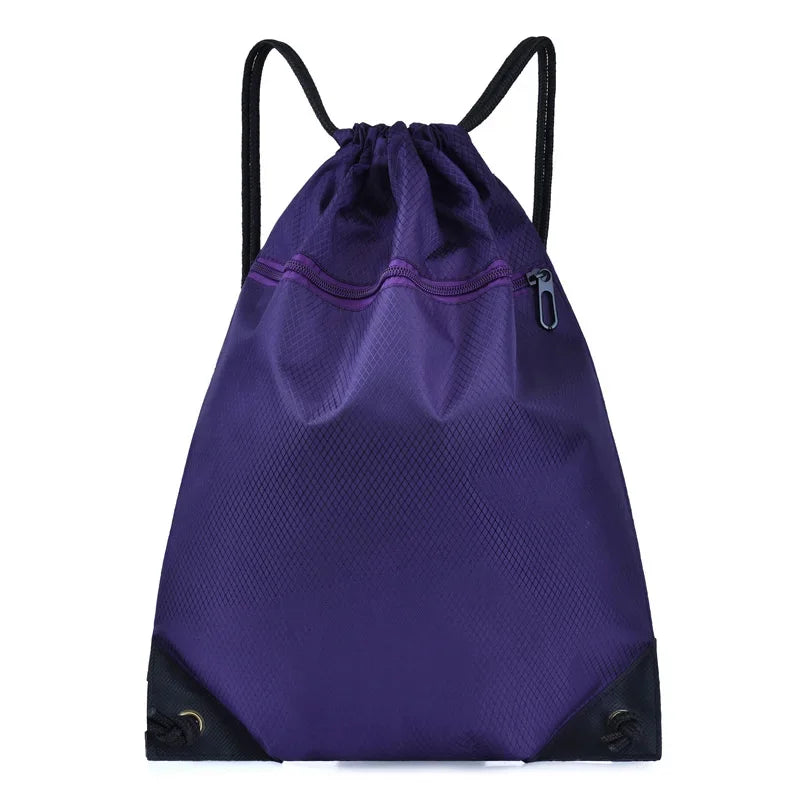 Lightweight Drawstring Sports Bag Large Capacity Basketball Bag Football Bag Outdoor Sports Portable