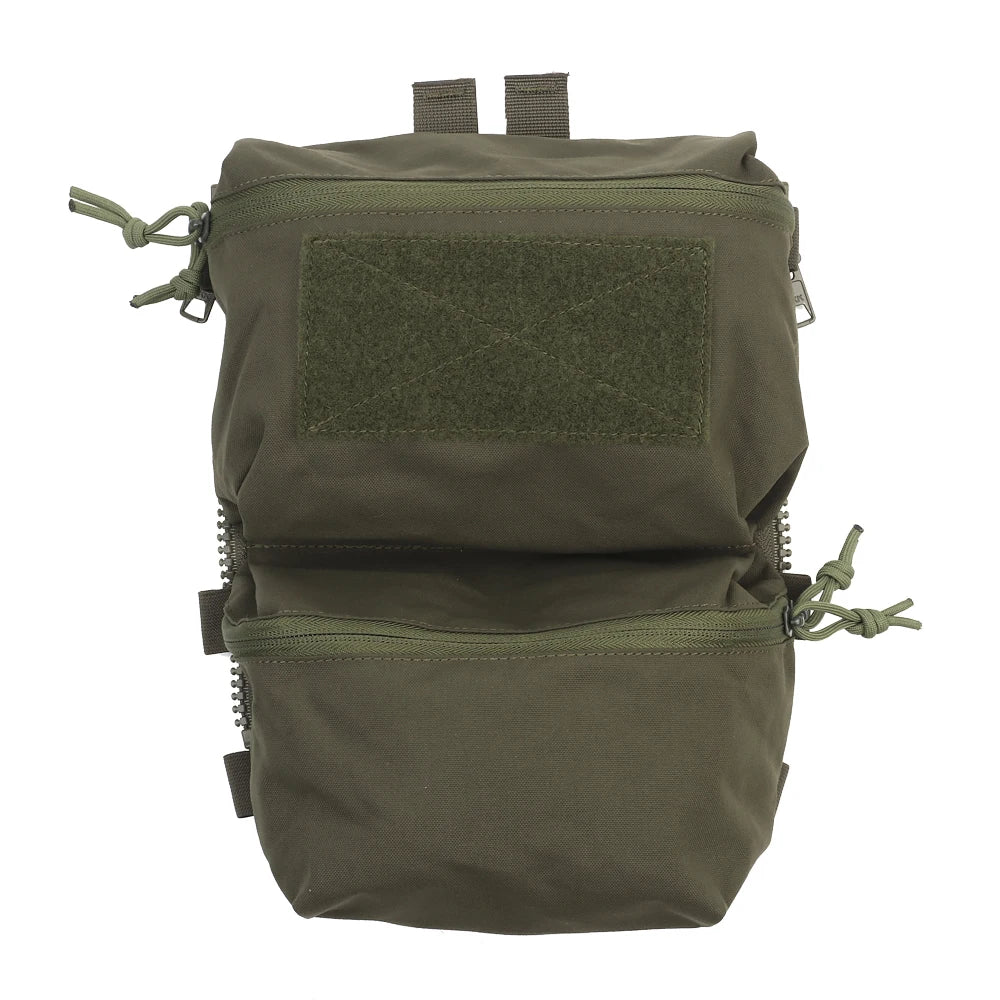 Tactical Fcpc V5 Back Panel Double Bag General Purpose Pockets Ferro Style