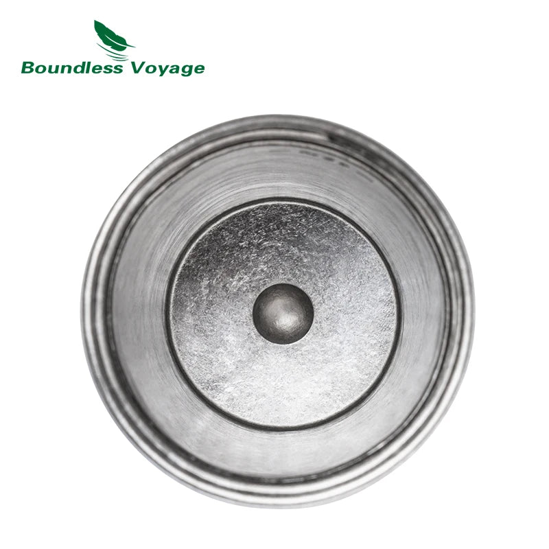 Boundless Voyage 450ml Titanium French Press Coffee Flask Double Walled