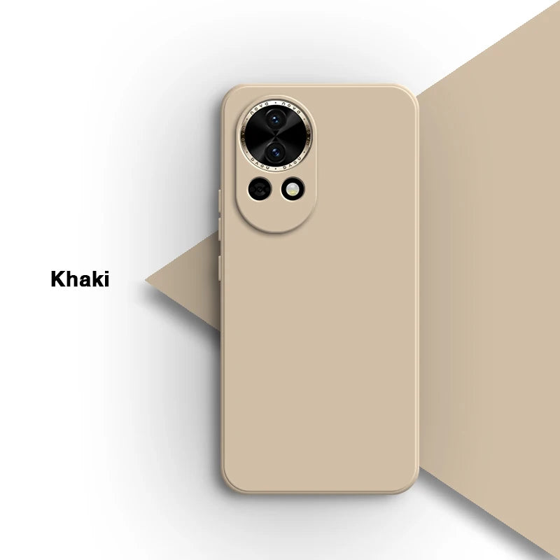 Vloeibare siliconen telefoonhoes voor Huawei Nova13 Nova 13 Pro 13Pro 5G-camera