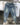 Arrival Korean Casual Drawstring Denim Harem Pants Men s Jeans Spring Autumn