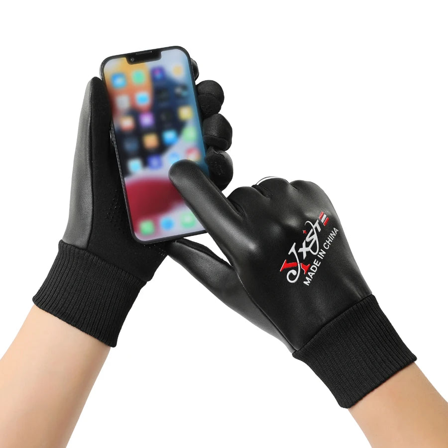 Waterdichte winterhandschoenen met aanraakscherm, wanten, warm, winddicht en volledig waterdicht