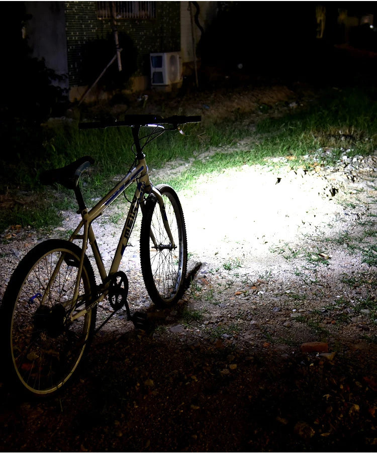 Bicycle Light Bike Front Lights Headlight Flashlight for Bicycle Rechargeable