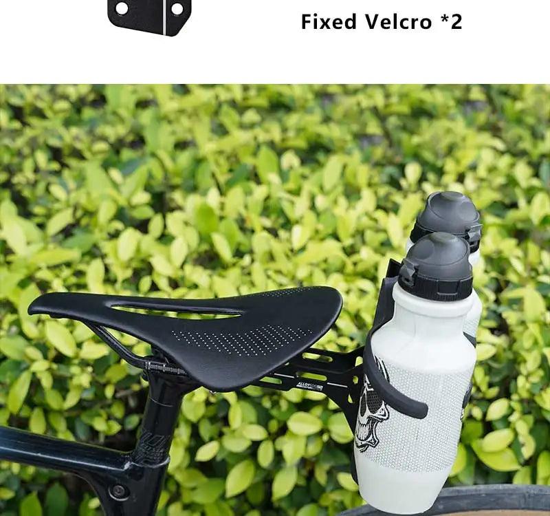 Enlee Double Cup Fiets Waterfleshouder Zadelverlenging Houder Fietsen