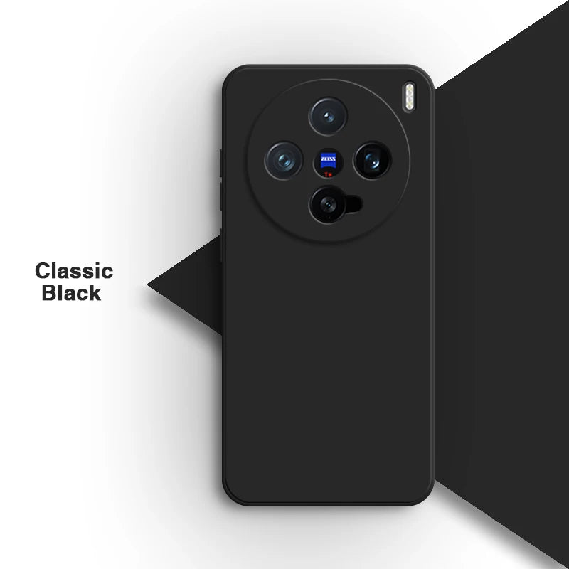 Eenvoudige telefoonhoes voor Vivo X200 Pro Mini 5G 6.31 Hoogwaardige vloeibare siliconen