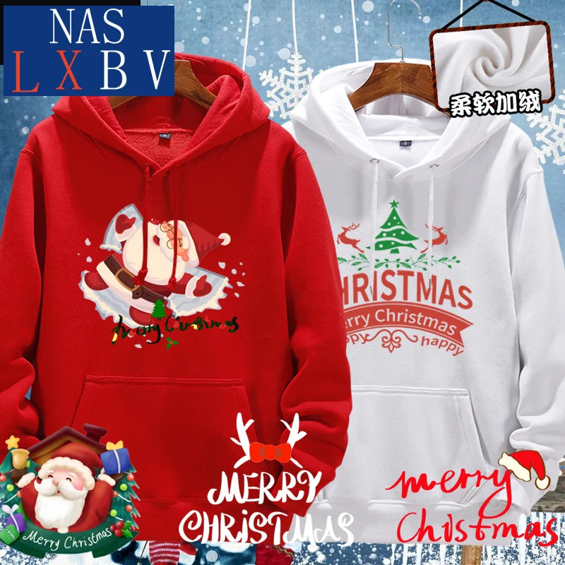 Christmas Eve Ever Ever Santa Memorial Hooded Sweatshirt Men and Women Coat Hoodie