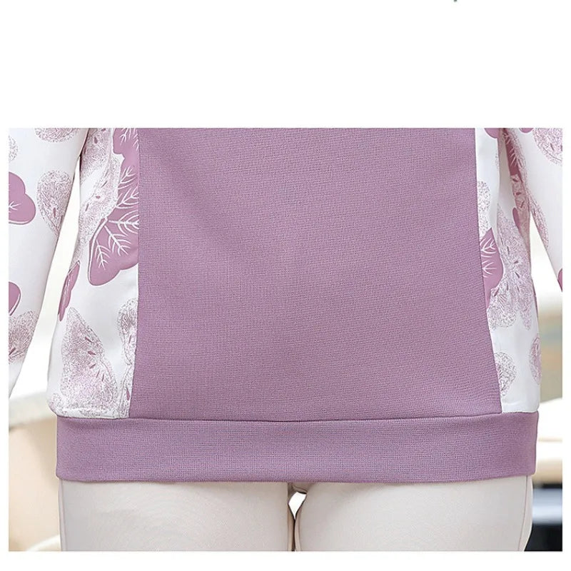 Весенне-осенний свитер с принтом поло, однотонный, с длинным рукавом, рукав-фонарик