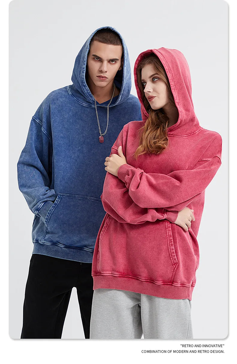 Bornladies Retro Verdikte Hoodie Mode Warme Trui 100% Katoen Dames Trend