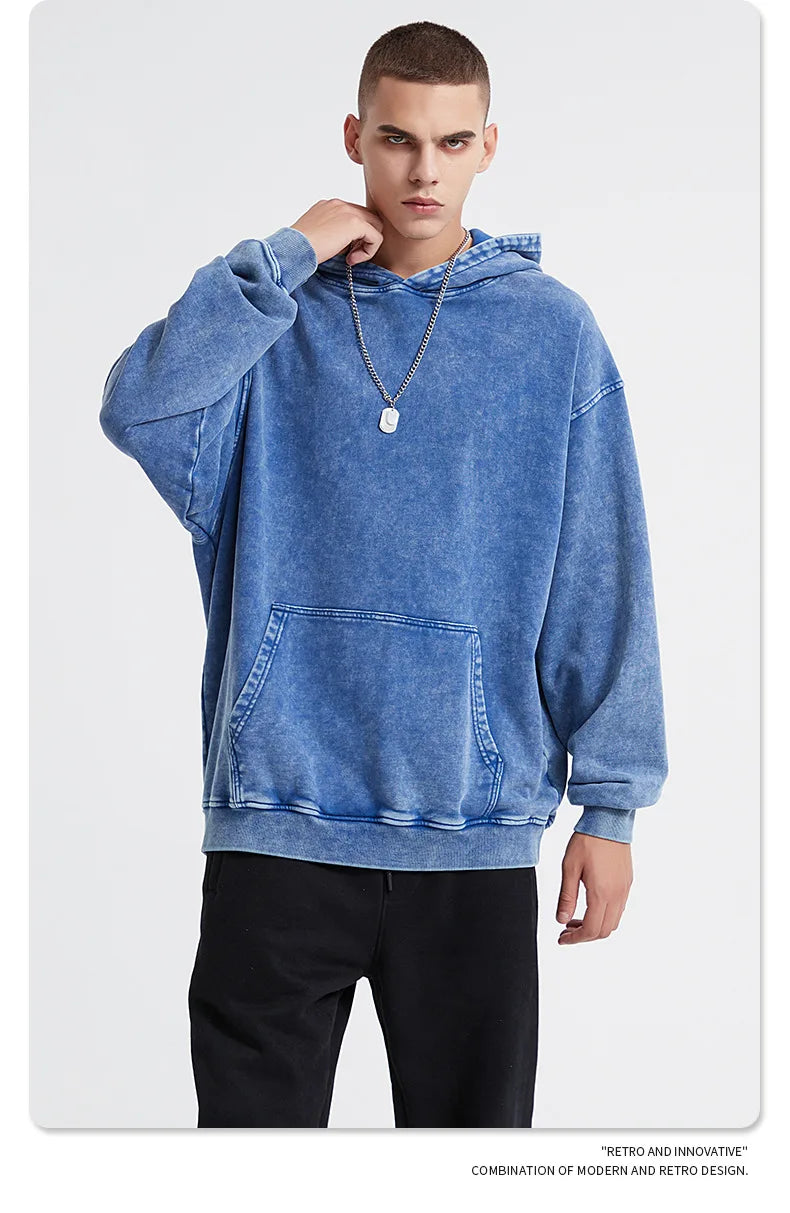 Bornladies Retro Verdikte Hoodie Mode Warme Trui 100% Katoen Dames Trend