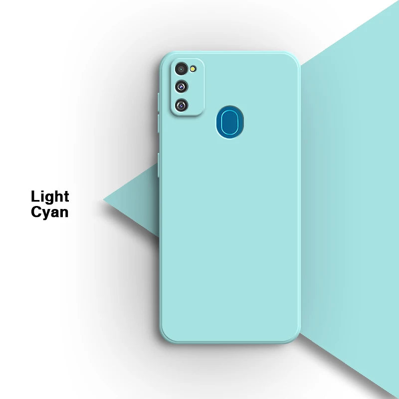 Klassieke, hoogwaardige hoes voor Samsung Galaxy M21 6.4 SM M215f SM M215f DS SM