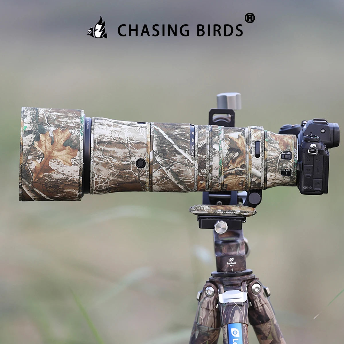 Chasing Birds camouflage lens coat for Nikon Z 180 600 mm F 5.6 6.3 VR