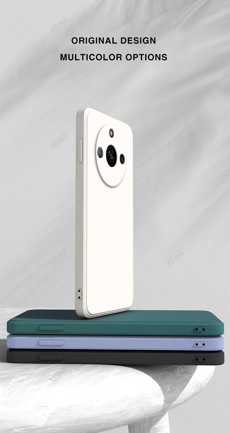 Telefoonhoesje voor Oppo Realme 11 Pro 11Pro Plus Pro+ 5G Eenvoudige lensbescherming