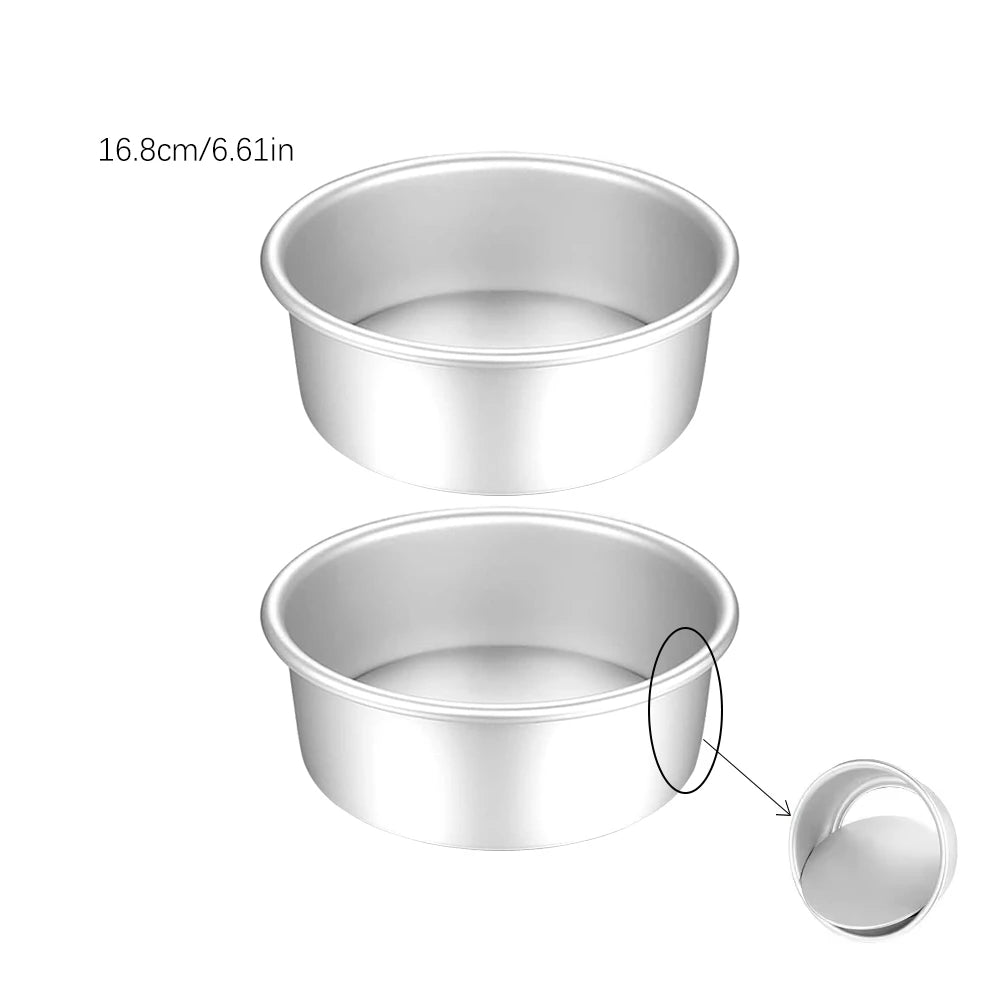 Vaste losse bodem ronde cakevorm aluminium cakevorm 4 6 8 9 10 inch cake