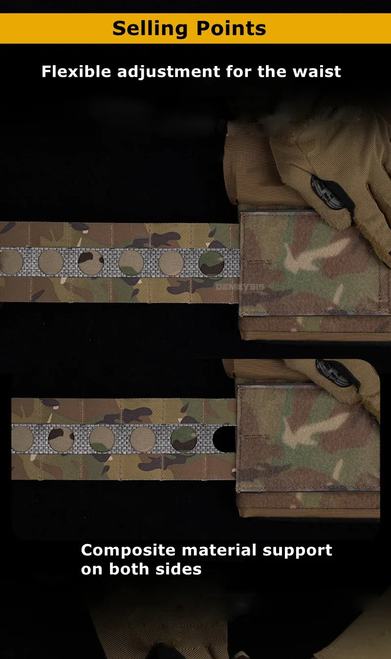 Tactical Vest Airsoft Plate Carrier Military Training Modular Molle System with Triple Magazine