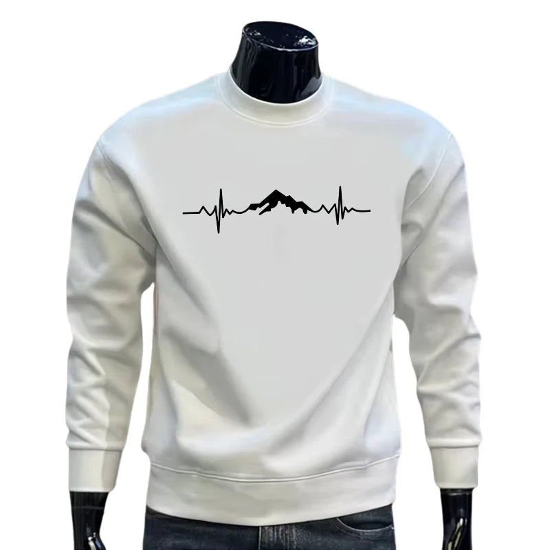 Spring Autumn Men s Hoodies Casual Sweatshirts Men Hoodies O Neck Pullover