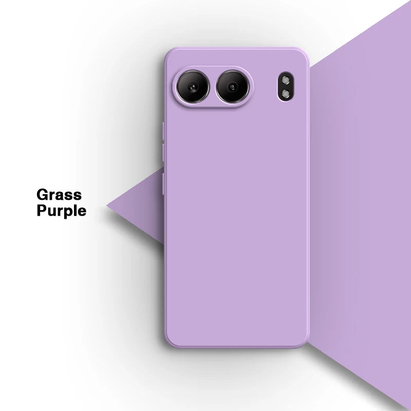 Eenvoudige vloeibare siliconen hoes voor OnePlus Nord 4 5G 6.74 Cph2663 lens