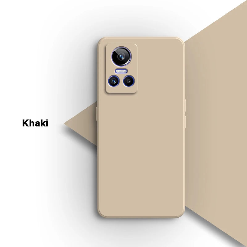 Matte achterkant voor Oppo Realme GT Neo3 T Neo 3 3T Neo3T 5G Zachte snoepvloeistof