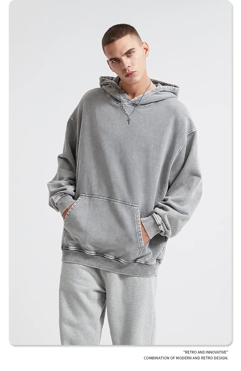 Bornladies Retro Verdikte Hoodie Mode Warme Trui 100% Katoen Dames Trend