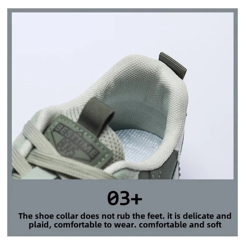 Autumn Breathable Men s Casual Shoes Sporty Thick Bottom Popular Internet Red Summer Trendy Shoes