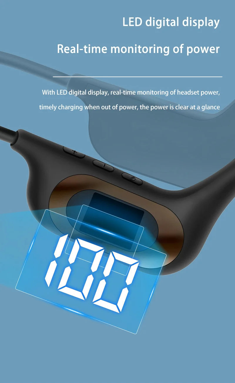 G3 Bone Conduction-hoofdtelefoon Air Conduction Bluetooth-hoofdtelefoon Draadloos