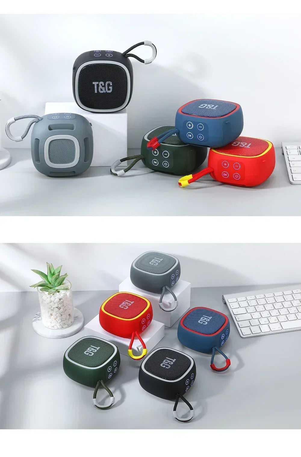 Bluetooth-luidspreker Mini draagbare IPX4 waterdichte draadloze luidsprekerondersteuning