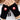 Game Roblox Cartoon Pattern Half Finger Warm Thickened Knitted Gloves Anime Peripheral Birthday Gift