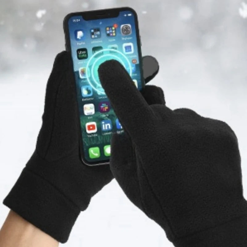 Warme winterhandschoenen van polarfleece, handschoenen voor koud weer, touchscreen voor dames en heren