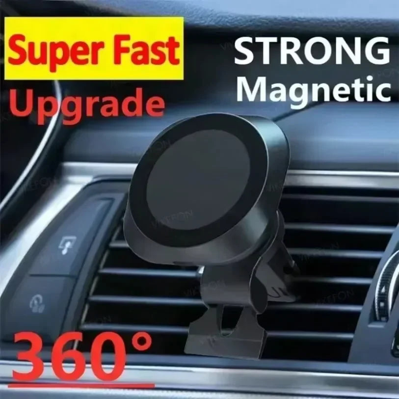 Magnetische draadloze autolader, autotelefoonhouder, autobeugel voor iPhone 16