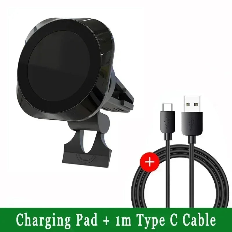 Magnetische draadloze autolader, autotelefoonhouder, autobeugel voor iPhone 16