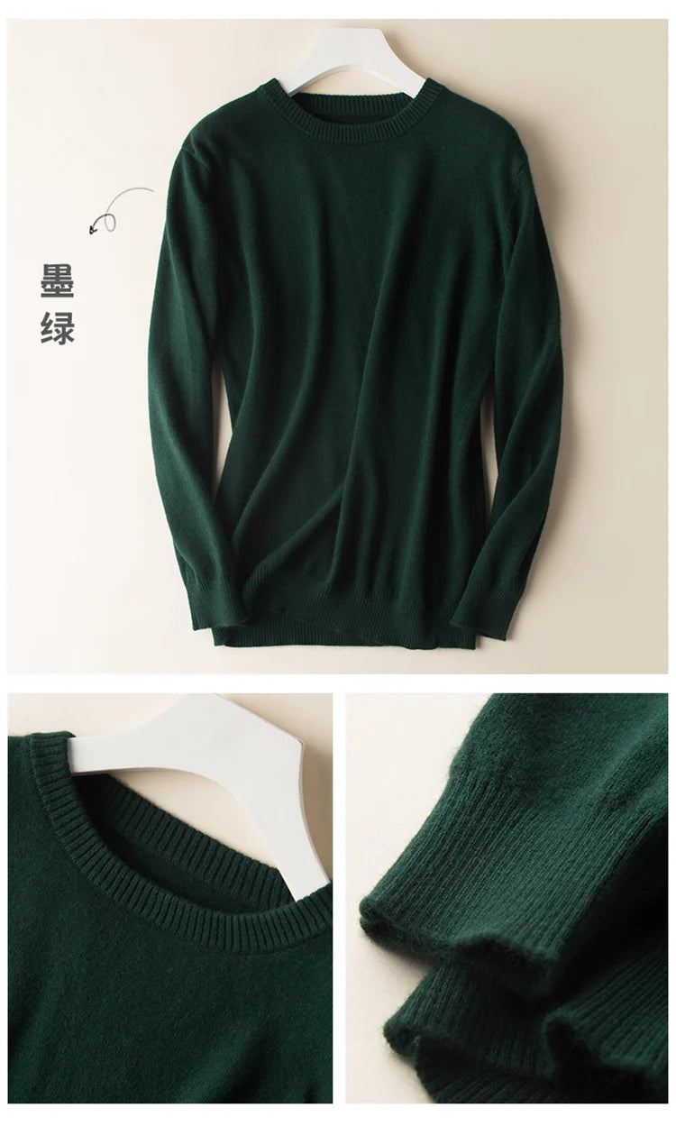 Classic Pullover V Neck Sweater Men Autumn Winter Cashmere Cotton Blend Warm Jumper Clothes Pull