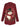 christmas theme Women s Snowman Rose Cardigan, Burgundy Red 3D Print, Open Front Long Sleeve, Winter